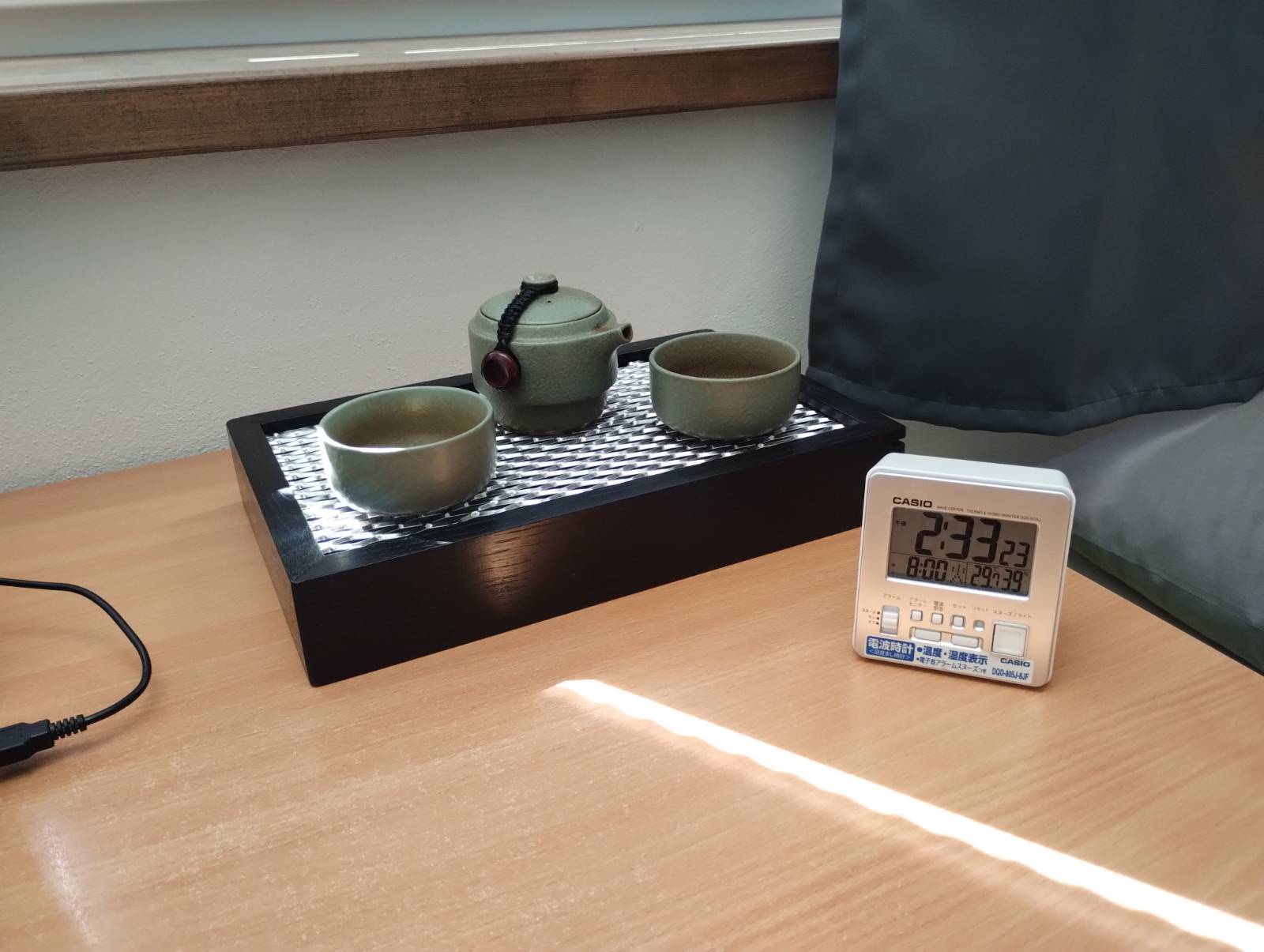 How it fits on my table